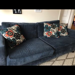 Floral throw pillows